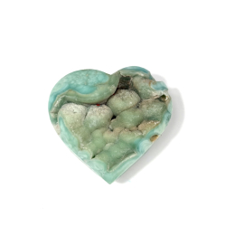 Bl� Aragonit hjerte C