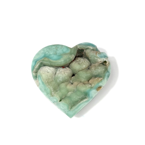 Bl� Aragonit hjerte C