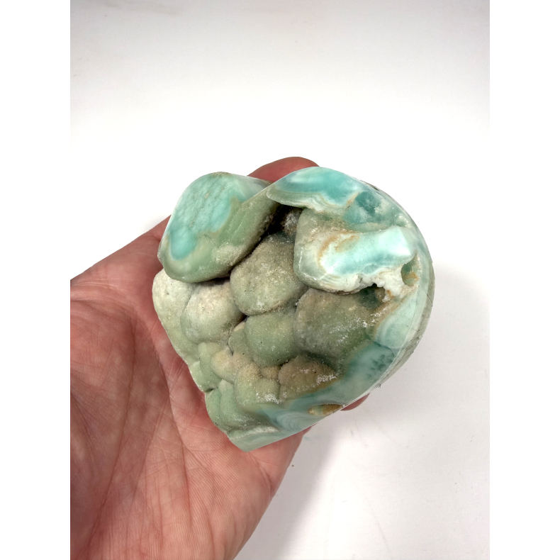 Bl� Aragonit hjerte C