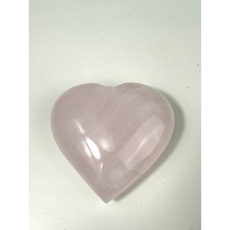 Pink Calcit hjerte D 