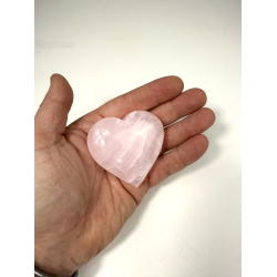 Pink Calcit hjerte D 