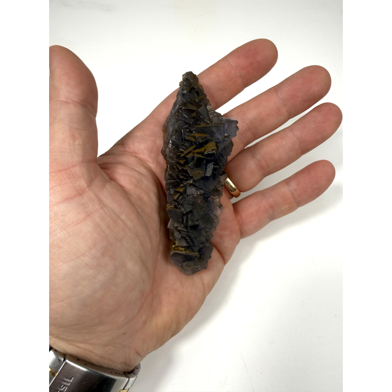 Bl� Fluorit klynger asos 