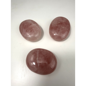 Rosakvarts Palmstone stor 