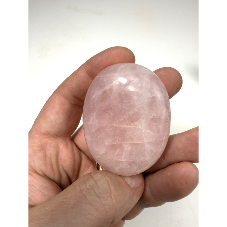 Rosakvarts Palmstone stor 