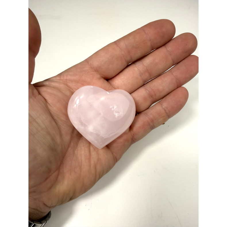 Pink Calcit hjerte E