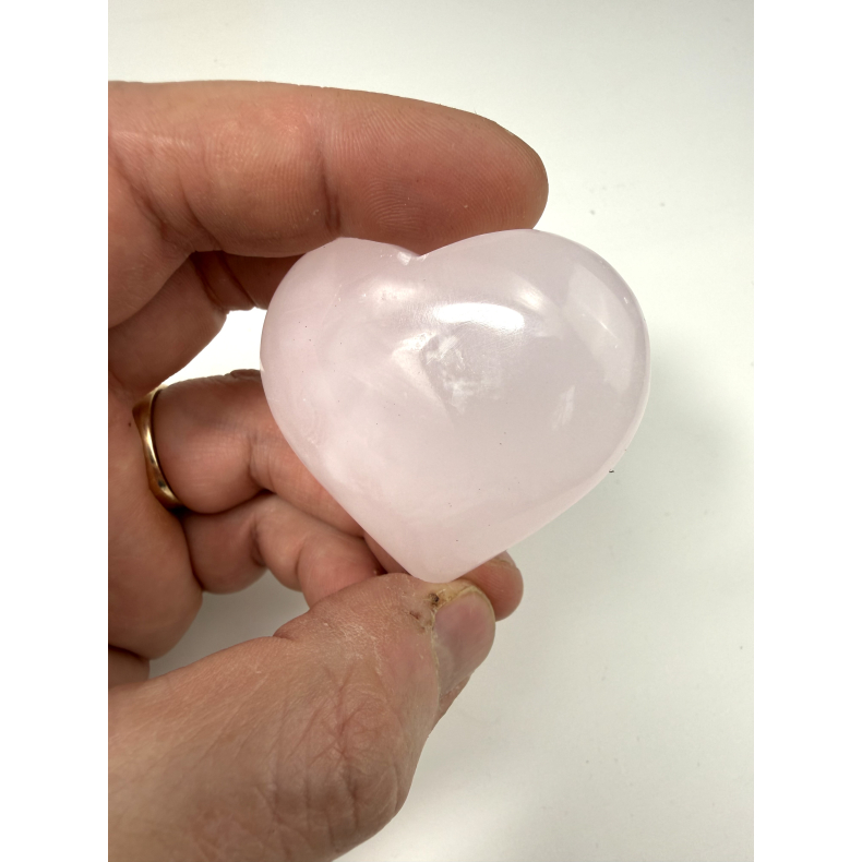 Pink Calcit hjerte E