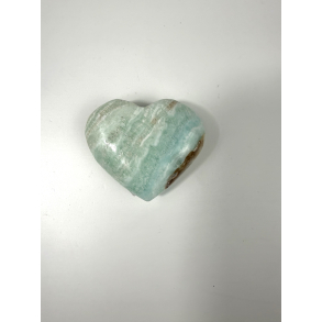 Caribisk Calcit hjerte E 