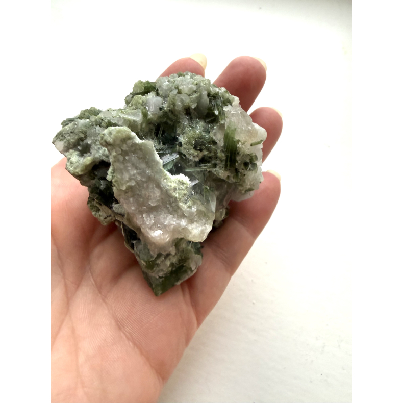 Gr�n Turmalin i kvarts A