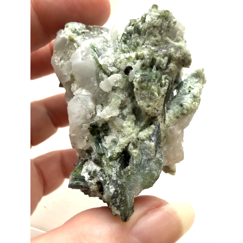 Gr�n Turmalin i kvarts A