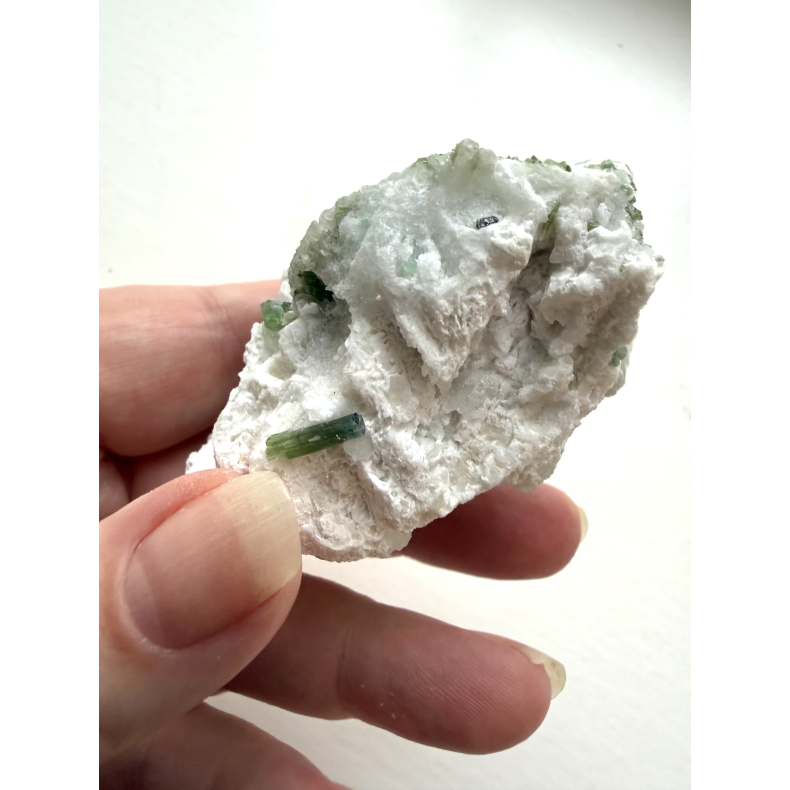 Gr�n Turmalin i kvarts B 