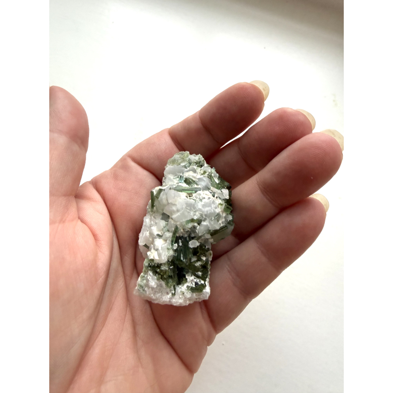 Gr�n Turmalin i kvarts C 