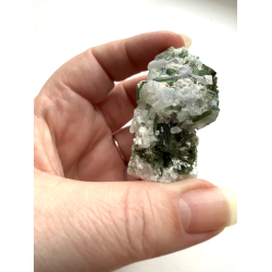 Gr�n Turmalin i kvarts C 