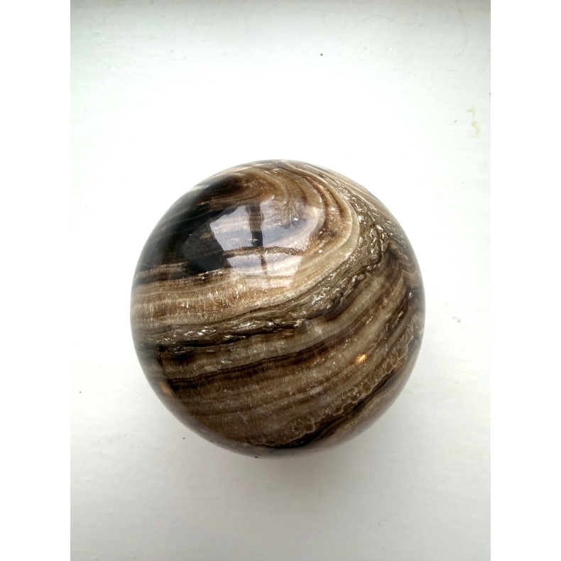 Chokolade Calcit kugle G