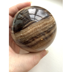 Chokolade Calcit kugle G