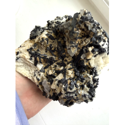 Sort Turmalin i kvarts E