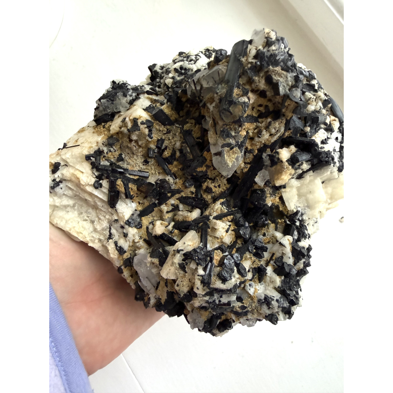 Sort Turmalin i kvarts E