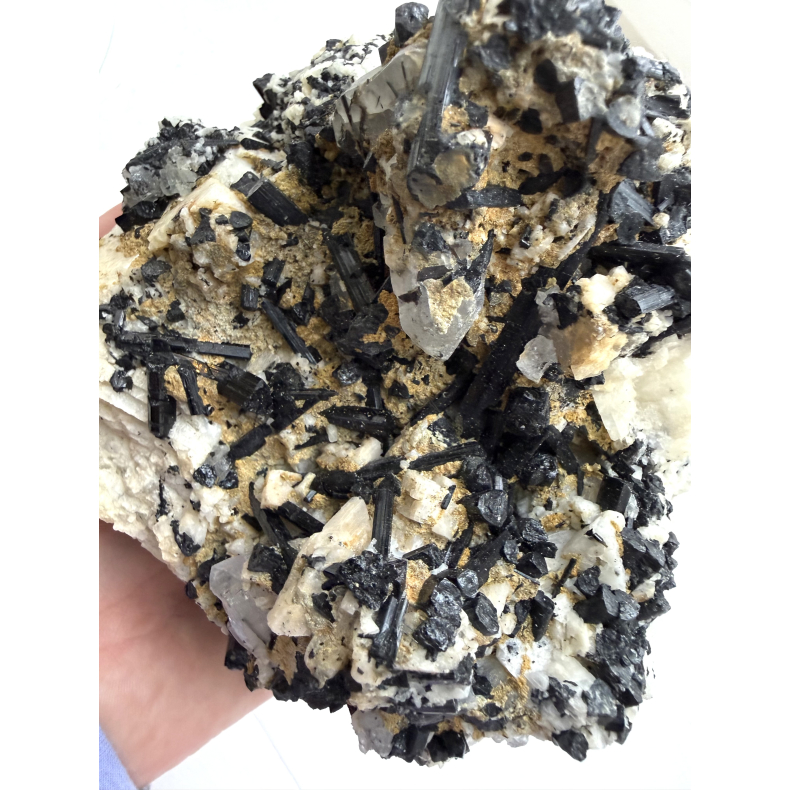 Sort Turmalin i kvarts E