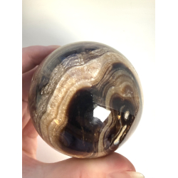 Chokolade Calcit kugle S 