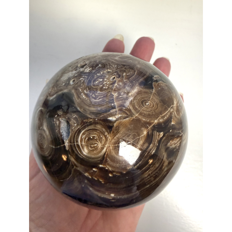 Chokolade Calcit kugle T 