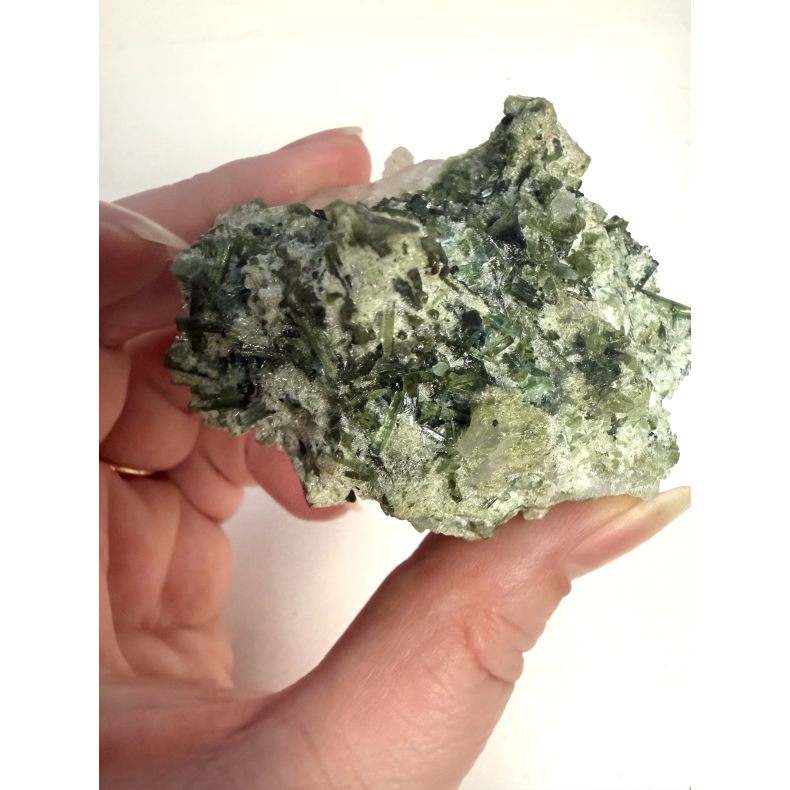 Gr�n Turmalin i kvarts D 