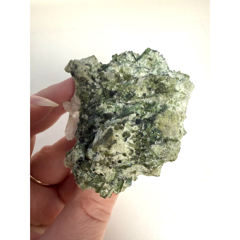 Gr�n Turmalin i kvarts D 