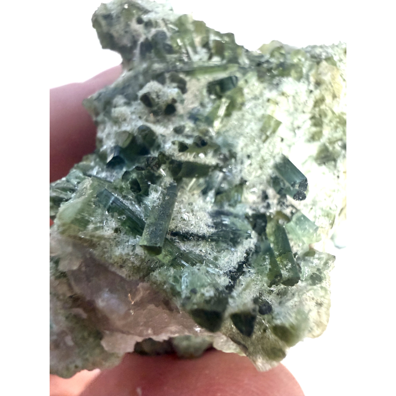 Gr�n Turmalin i kvarts D 