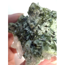 Gr�n Turmalin i kvarts D 