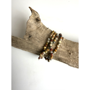 Crazy Lace agat armb�nd 4 mm