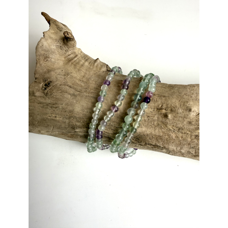 Fluorit armb�nd 4 mm