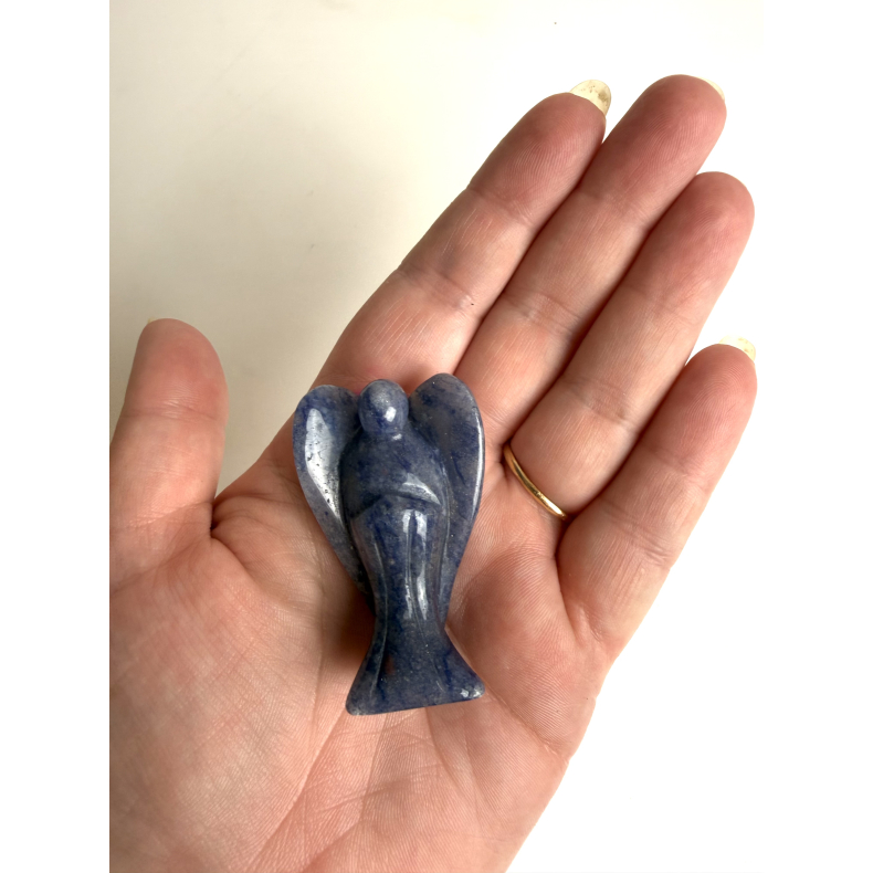 Bl� Aventurin engel 