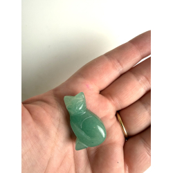 Gr�n Aventurin katte vedh�ng 