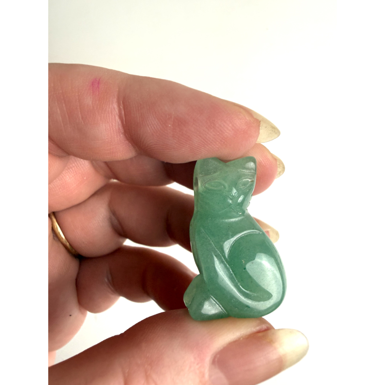 Gr�n Aventurin katte vedh�ng 