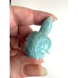 Amazonit skilpadde m. Lang hals 