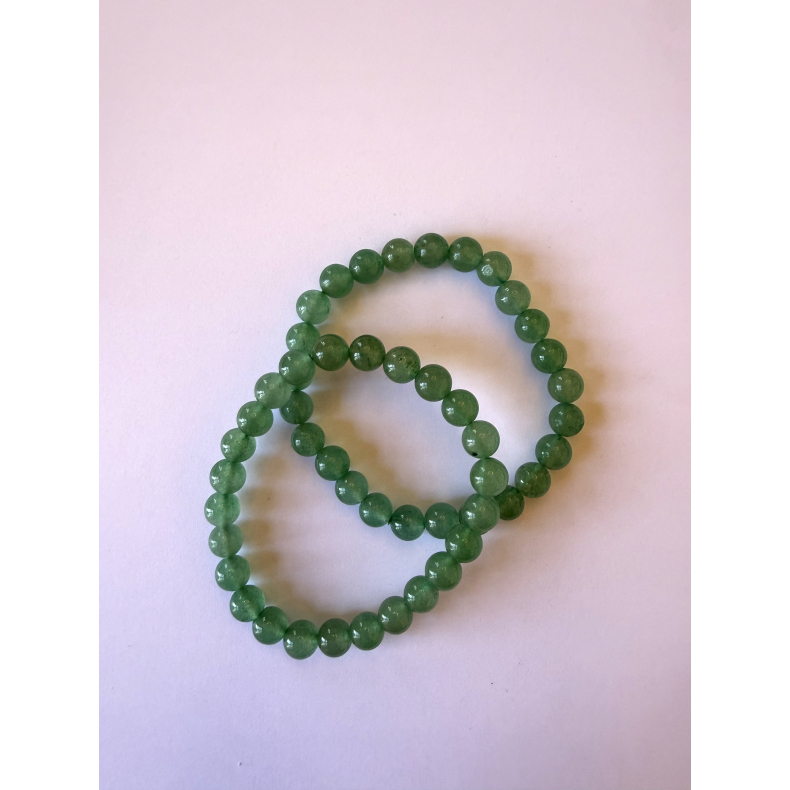 Gr�n Aventurin B�rnearmb�nd 6 mm