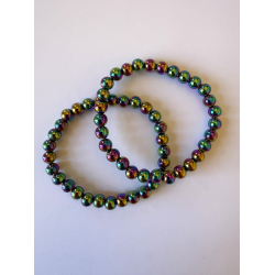 Regnbue H�matit B�rnearmb�nd 6 mm