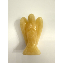 Gul Calcit Engel lille 