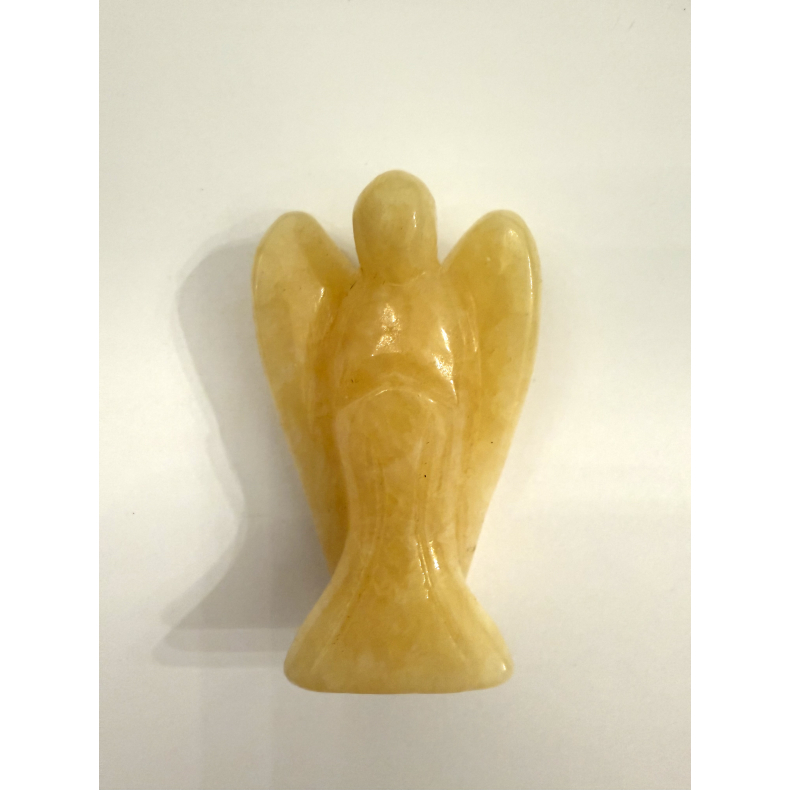 Gul Calcit Engel lille 