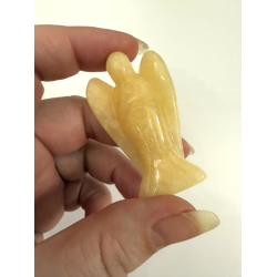 Gul Calcit Engel lille 