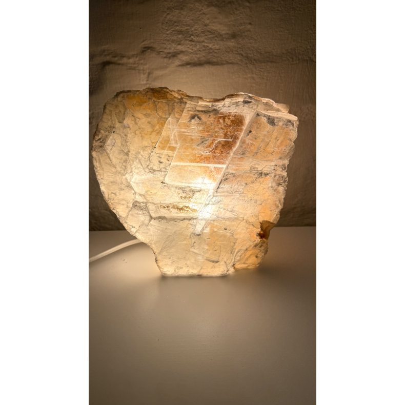 Mexicansk Selenit lampe stor M 