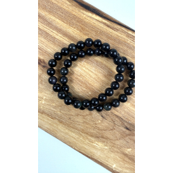 Sort Turmalin Armb�nd 6 mm