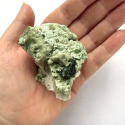 Gr�n Turmalin i kvarts H 