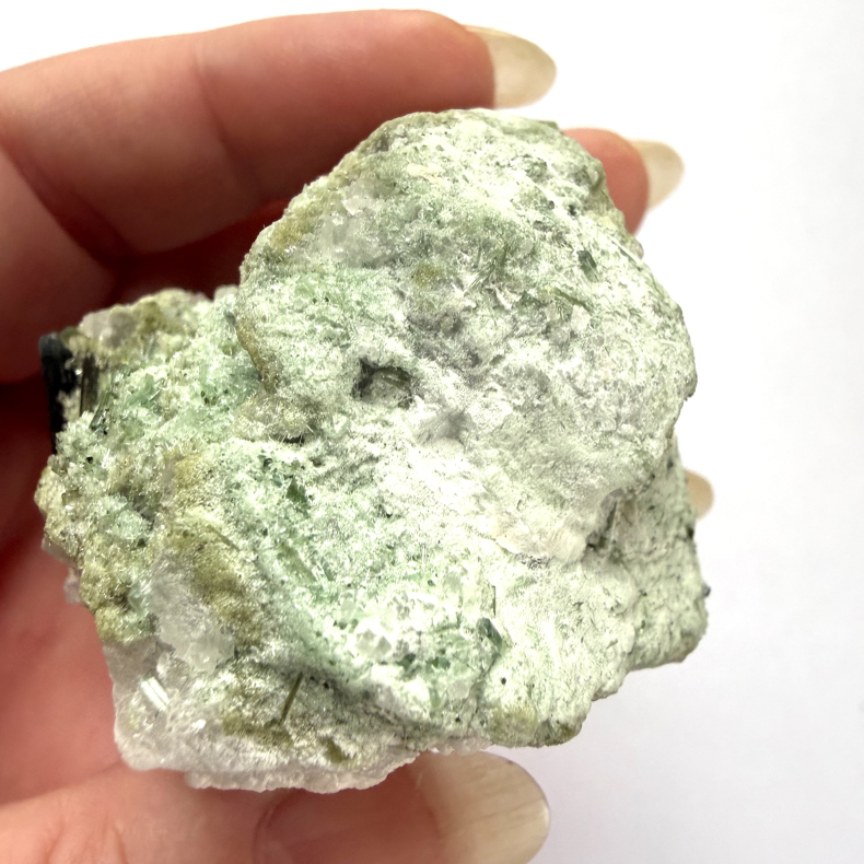 Gr�n Turmalin i kvarts H 