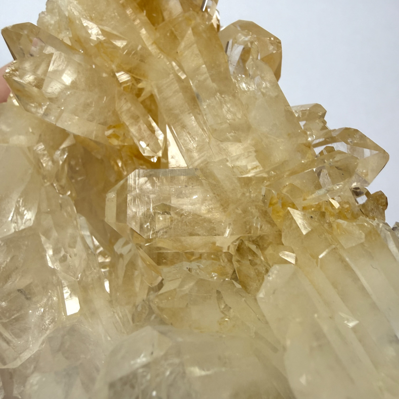 Kvarts m Golden Healer klynge A