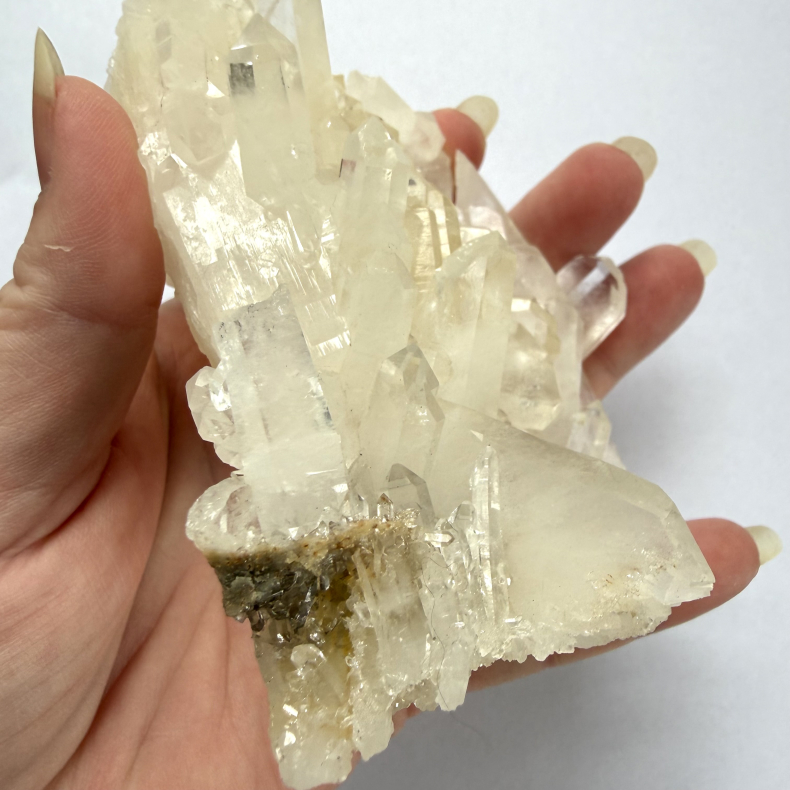 Bjergkrystal klynge X 