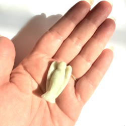 Gr�n Jade lille engel  