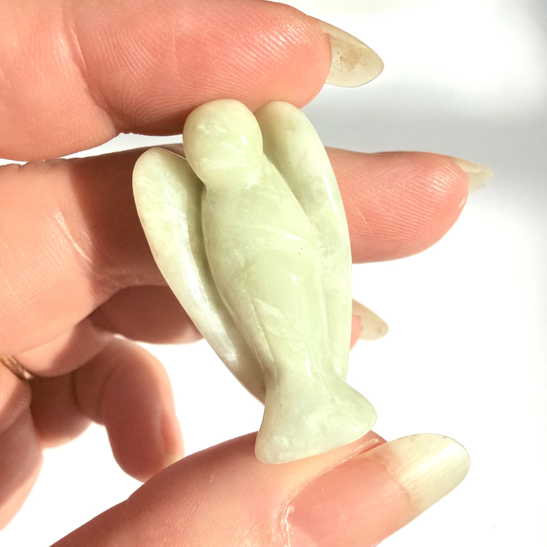 Gr�n Jade lille engel  
