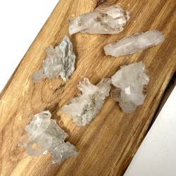 Bjergkrystal klynger meget klare asos 