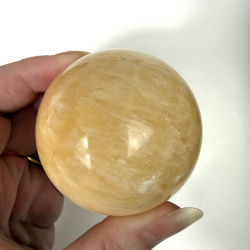 Orange Calcit kugle G