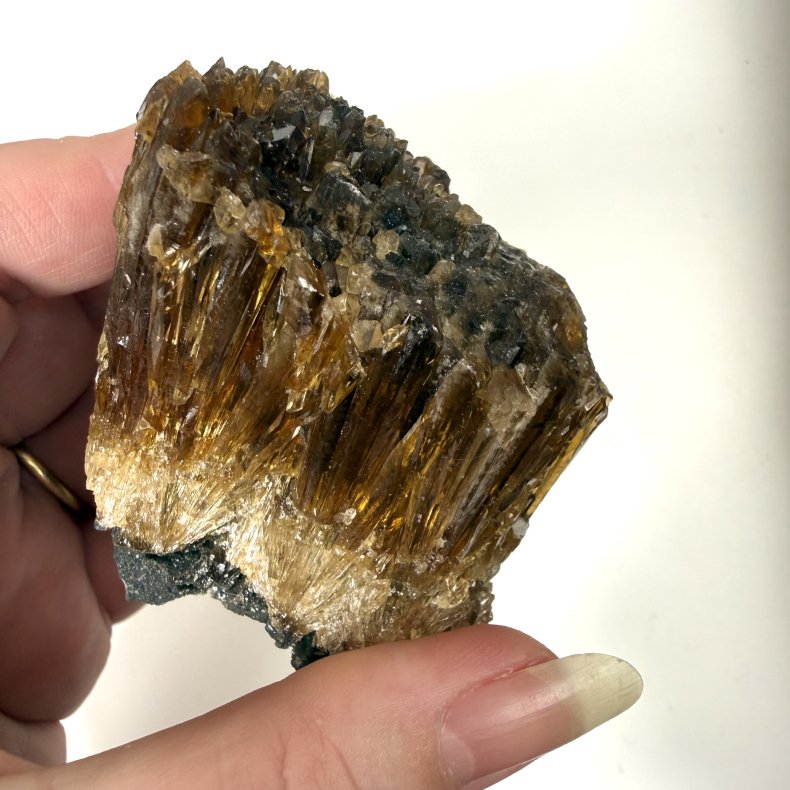 Brun Aragonit klynge asos 