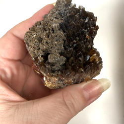 Brun Aragonit klynge A 